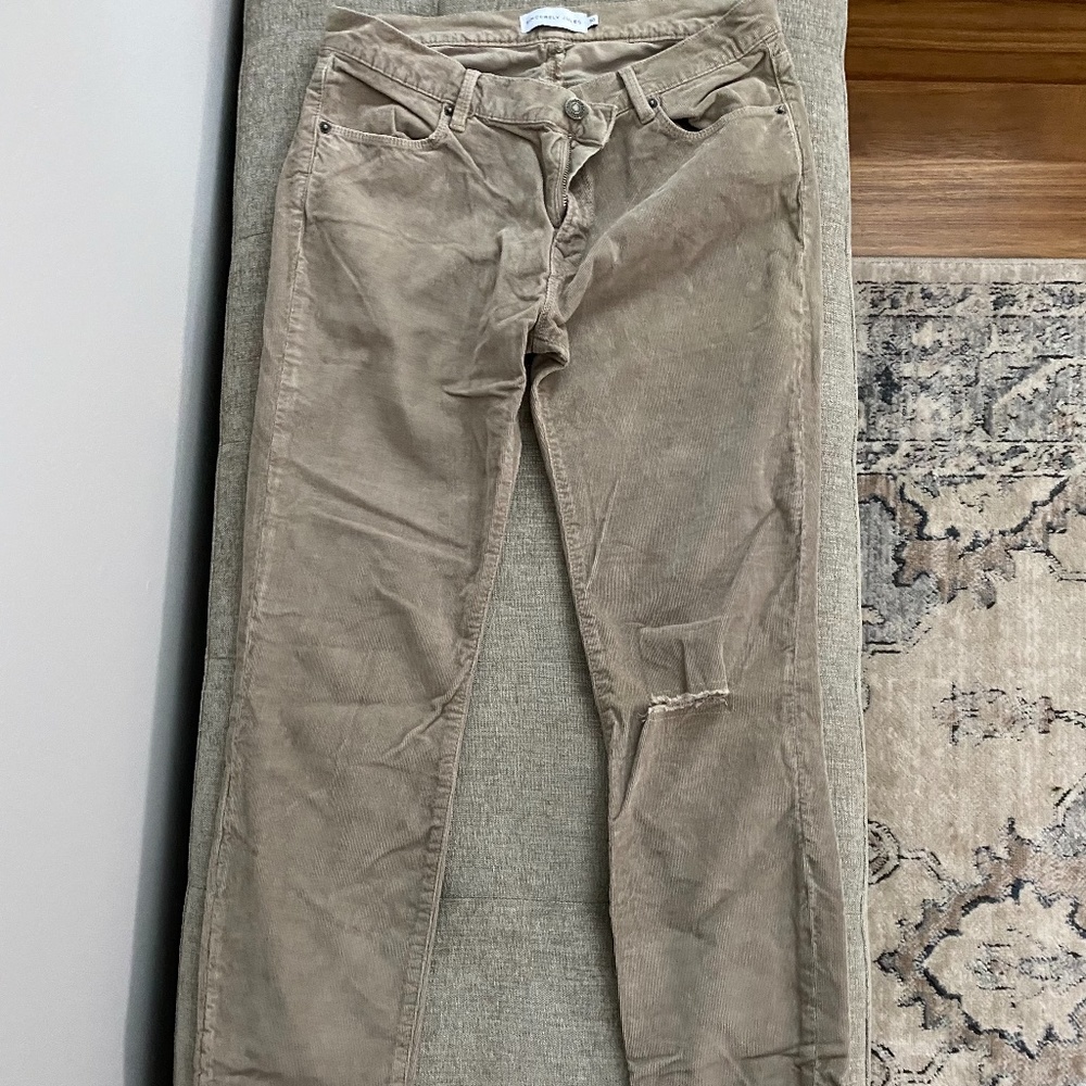 Sincerely Jules Savannah distressed cords 30